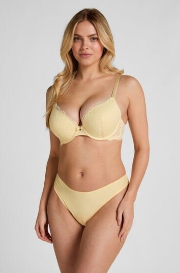 Hunkemöller Invisible g streng Lace Back Gul