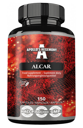 Acetyl L-KarnitinALCAR Acetyl L-Carnitine 550mg -150 kapsler -Økt fettforbrenning Acetyl L-KarnitinALCAR Acetyl L-Carnitine 550mg -150 kapsler -Økt fettforbrenning