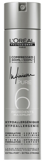 L'Oreal Professionnel Infinium PUR Extra Strong Hairspray 300ml L'Oreal Professionnel Infinium PUR Extra Strong Hairspray 300ml