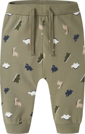 Name It Bukser NbmVroels Mermaid/Dinos Name It 1½ år (86) Bukser bomull Armygrønn Grønn