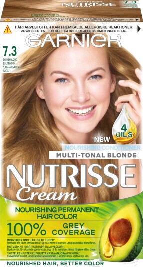 Garnier Nutrisse Cream 7.3 Guldblond