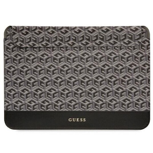 Guess Guess Sleeve Gucs14hgcfsek Etui 14" Svart / Black Gcube Stripes