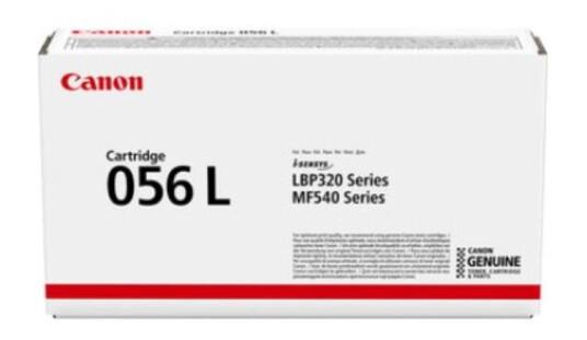 Canon CRG 056 L BK Toner - 3006C002 Original - Svart 5100 sider Canon CRG 056 L BK Toner - 3006C002 Original - Svart 5100 sider