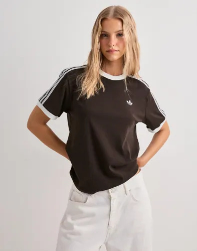 Adidas Originals Brun 3 Stripes Tee