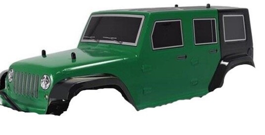 HSP Karosseri Jeep Trail Rider - Grønn