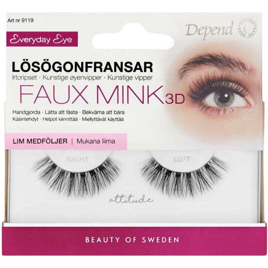 Depend Everyday Eye False Lashes Attitude Depend Everyday Eye False Lashes Attitude