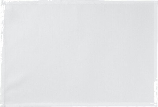 ERWIN M. Bordbrikke Vivienne; 30x45 cm BxL; Hvit; 4 Stykk / Forpakning