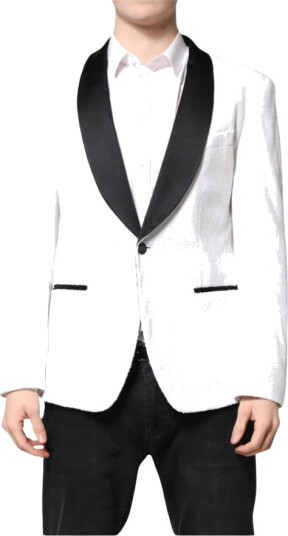 Dolce & Gabbana Herre Jakker Hvit L, Dolce & Gabbana Herre Jakker Hvit L,