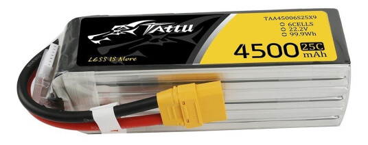 Gens 6s  4500mAh - 25C - Gens Ace Tattu XT90