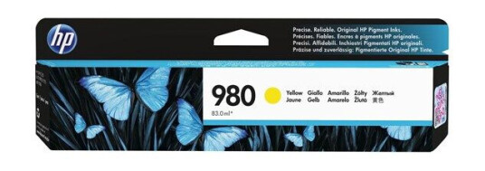 HP 980 / D8J09A - Yellow Ink - Blekkpatron Yellow HP 980 / D8J09A - Yellow Ink - Blekkpatron Yellow