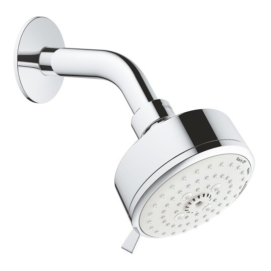 Grohe Tempesta Cosmopolitan 100 hodedusj Ø100 mm, med 3 stråletyper, Krom