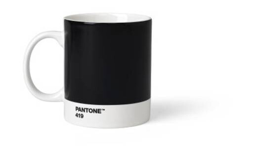 Copenhagen Design  PANTONE kopp med hank 37,5 cl svart