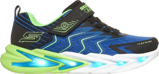 Skechers Flex Glow Ultra Prism Pacer Blinkende Sneakers Svart 26