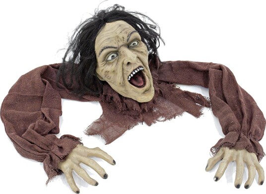 Halloween, krypende zombie, 140cm Halloween, krypende zombie, 140cm