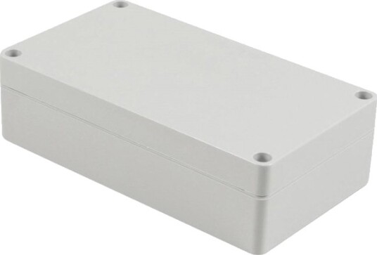 Hammond Electronics 1554JLGY 160 × 90 × 45 mm ABS Grå Kabinett