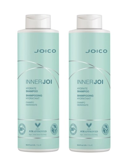 Joico INNERJOI Hydration Shampoo 1000 ml + Joico INNERJOI Hydration Conditioner 1000 ml Joico INNERJOI Hydration Shampoo 1000 ml + Joico INNERJOI Hydration Conditioner 1000 ml