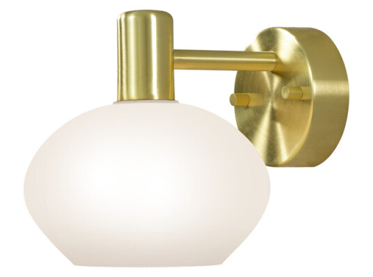 Other Brand Elba Vegglampe IP44/IP23 - Messing/Hvit Other Brand Elba Vegglampe IP44/IP23 - Messing/Hvit