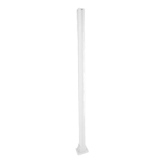 Stolpe Jabo til Designlevegg 68x68x1700 mm inklusive Fot/Lokk