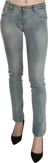 Plein Sud Dame Jeans Blå W29, Plein Sud Dame Jeans Blå W29,