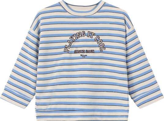 Fliink Alvin Stripe Sweatshirt   Blue   98