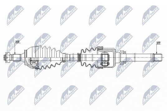Nty Drivaksel NTY NPW CT 081 Nty Drivaksel NTY NPW CT 081