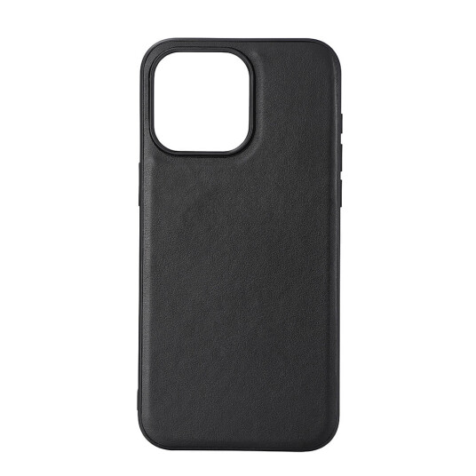 Buffalo iPhone 15 Pro Max Deksel PU MagSeries Svart