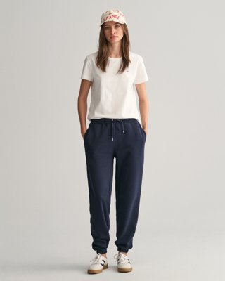 Gant Joggebukser med liten shield-logo EVENING BLUE XL Gant Joggebukser med liten shield-logo EVENING BLUE XL