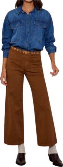 Five Jeans Dame Bukser Brun W26,
