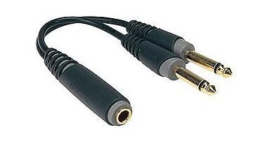 Klotz Y Cable Jack Socket To 2xjack M