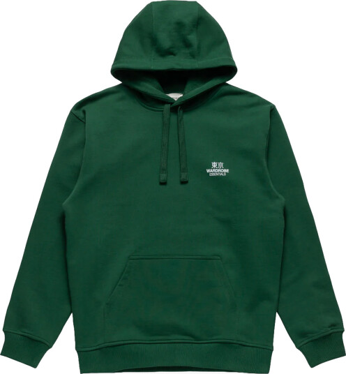 Wardrobe Essentials Hoodie Grønn XL