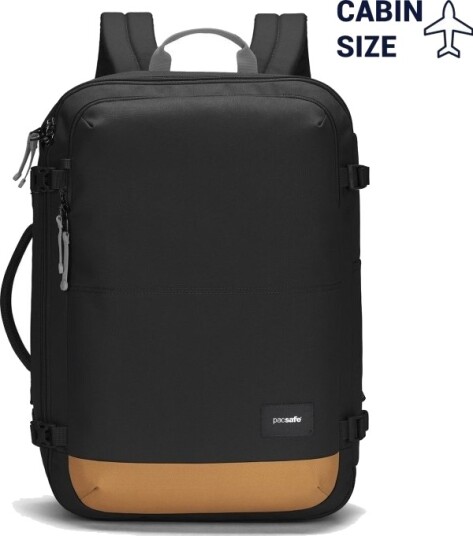 Pacsafe Tursekk Pacsafe Go Tyverisikring Hytteryggsekk 34 L Svart Pacsafe Tursekk Pacsafe Go Tyverisikring Hytteryggsekk 34 L Svart