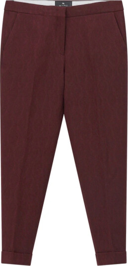 Etro Dame Bukser Rød 2XL, Etro Dame Bukser Rød 2XL,