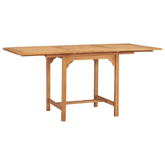 vidaXL Utendørs spisestue 5 deler heltre teak vidaXL Utendørs spisestue 5 deler heltre teak