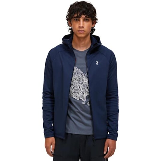 Peak Performance Men's Rider Essentials Zip Hood Blue Shadow/blue Shadow/ L Peak Performance Men's Rider Essentials Zip Hood Blue Shadow/blue Shadow/ L