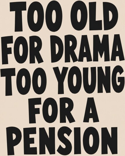 Plakat For gammel for drama