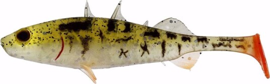 Westin Stanley the Stickleback Shadtail 5,5cm 1,5g Pearl Stickleback 6pcs
