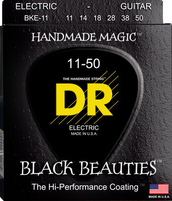 DR Strings Svart Beauties BKE- 11