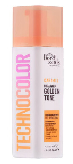 Bondi Sands Technocolor 1 Hour Express Self Tanning Foam Caramel 200 ml Selvbruning