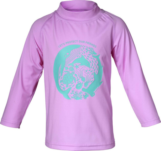 Isbjörn of Sweden Kids' Sealion Sun Sweater 110/116, Bubblegum