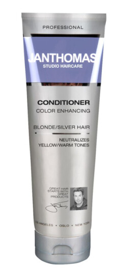 Jan Thomas Haircare Studio Color Enhancing Conditioner Blonde/silver Hair