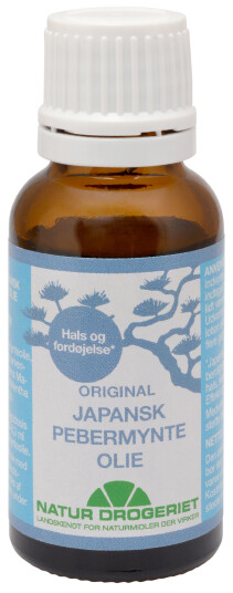 Natur Drogeriet Natur-Drogeriet Japansk Pebermynteolie 20ml