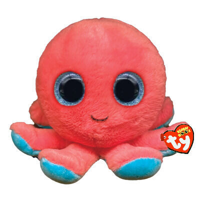 Bamse TY Sheldon blekksprut 15,5 cm