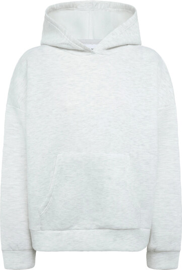 NOISY MAY Nmweek Scuba Oversized Hoodie Jersey Grey S