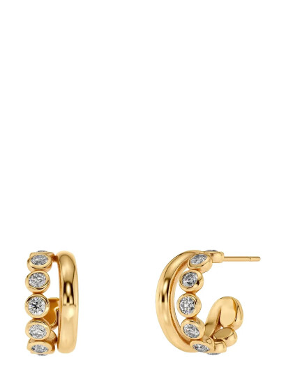 Edblad Grace Hoops S Gold   Gold   ONE SIZE