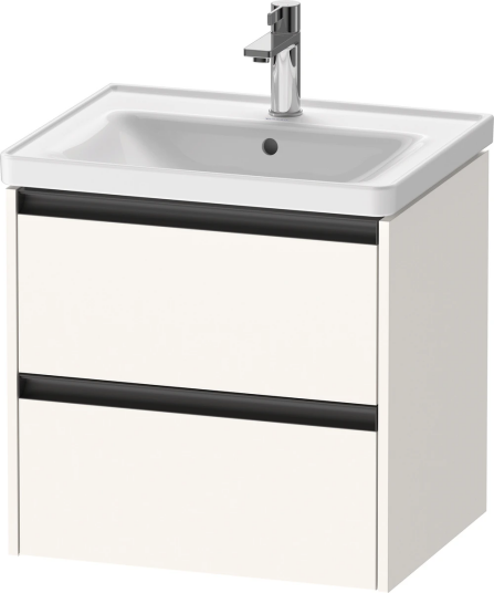 Duravit Ketho.2 Servantskap 2 Skuffer 584x455 mm Hvit Matt