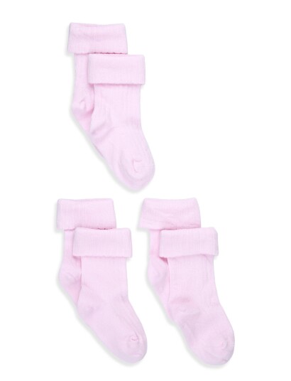 Name It Nbnhobbu 3P Socks Pink 74 80