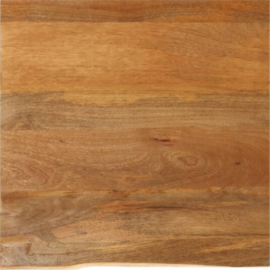Bordplate naturlig kant 80x80x3,8 cm heltre mango 370602 Bordplate naturlig kant 80x80x3,8 cm heltre mango 370602