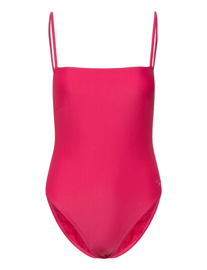 Speedo Womens Adjustable Thinstrap 1 Peice - Red - 38