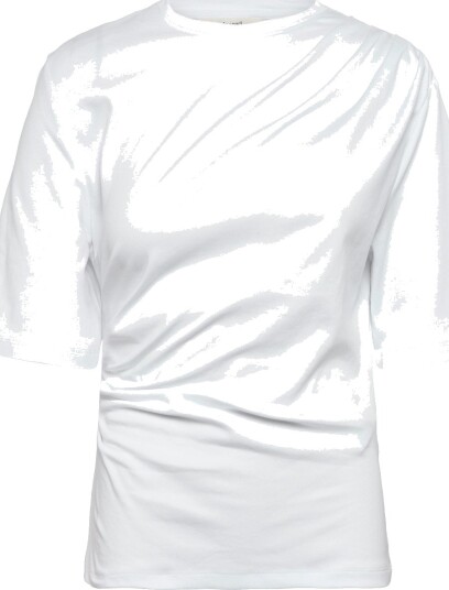 Selected Slwoline Light Twist Tee Noos   White   L
