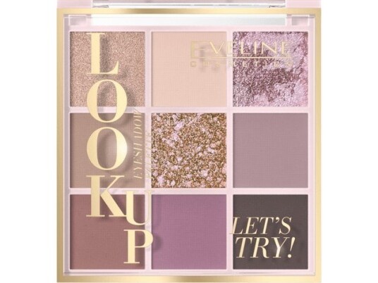 Eveline Look Up Eyeshadow Palette 9 Let`S Try! 1Pc Eveline Look Up Eyeshadow Palette 9 Let`S Try! 1Pc